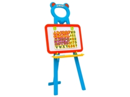 Vidaxl Cavalete Infantil Com Quadro Negro E Quadro Branco