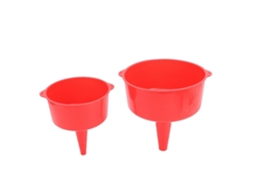 Conjunto De 2 Funis Plástico, Funil De Cozinha Com Boca Larga, Funis De Pp 2l E 4l Para Encher Garrafas Frascos