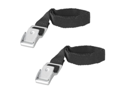 Tiras De Amarrar Com Fivela Metal, 18 Mm A 30 Cm, Conjunto De 2 Peças
