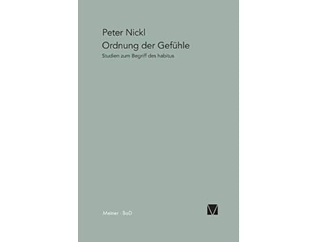 Livro Ordnung der Gefühle German Edition de Peter Nickl (Alemão)