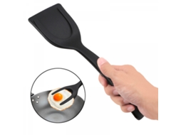 2 Em 1 Espátula Panqueca Churrasco Silicone Antiaderente