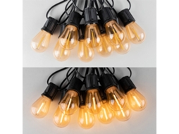 Cordão De Luzes Led, 1w, 15 M, Resistente À Água, Para Decoração De Casa, Festas, Jardim E Eventos
