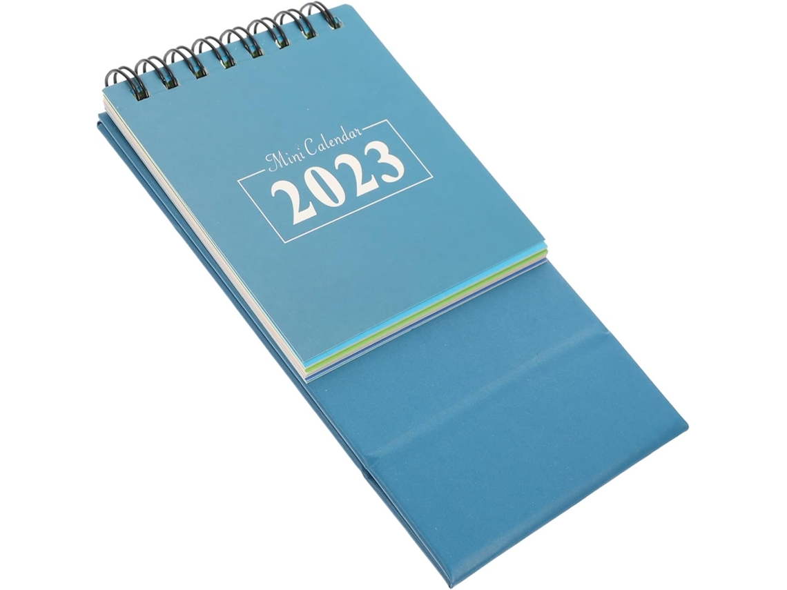 Calendário De Mesa Pequeno/mini Com Impressão Em Inglês, Decorativo,