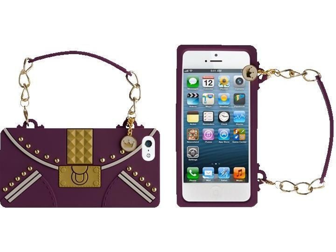 Capa iPhone 5, 5s, SE MAIWORLD Saturday Roxo