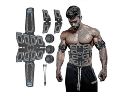 Lurelia Estimulador Abdominal Para Treinamento Muscular, Máquina Inteligente De Fitness Ems Para Homens