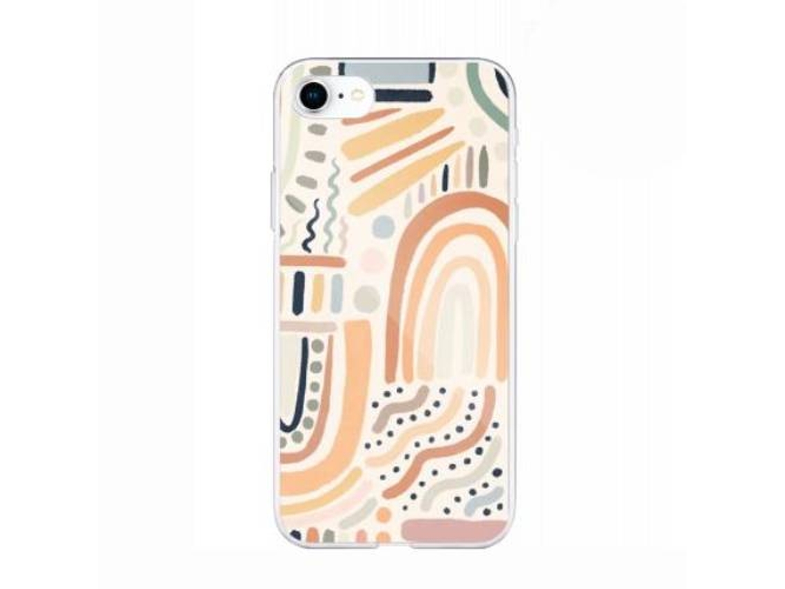Capa para iPhone SE/6/8/7 BIGBEN CONNECTED Anti-Choque Rígida Multicor .