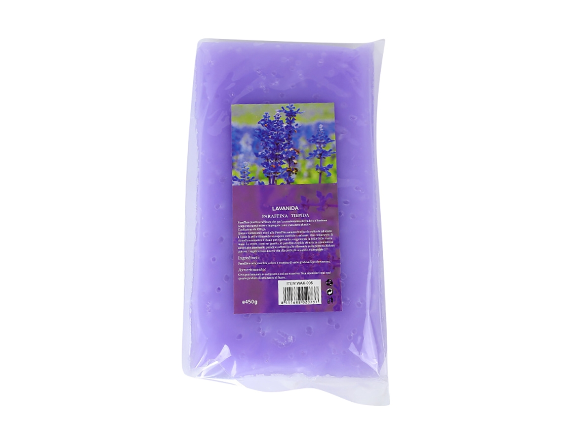 Máscara Hidratante De Cera De Parafina Para Mãos 450g Com Fragrância De Lavanda - Hidrata, Suaviza E Regenera A Pele