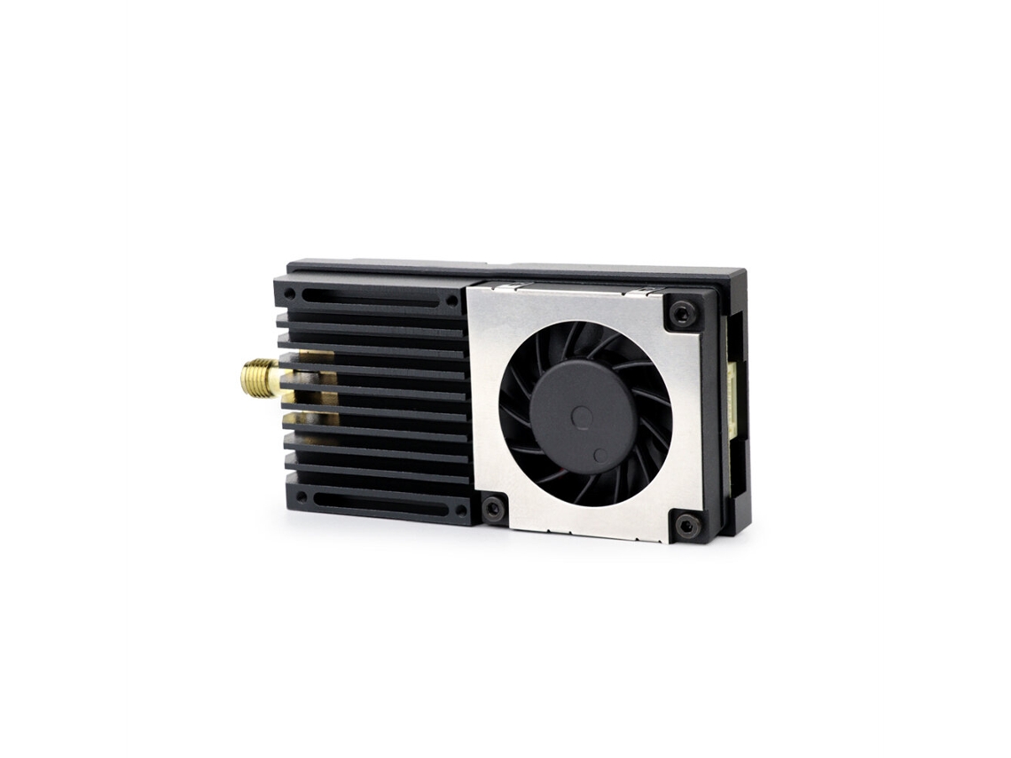Transmissor Fpv Hglrc Zeus 1.2ghz 4.5w 8 Canais de Alta Potência Ajustável Fotografia Aérea Viagens Drones Rc MDUG (pit/25mw/800mw/4.5w)
