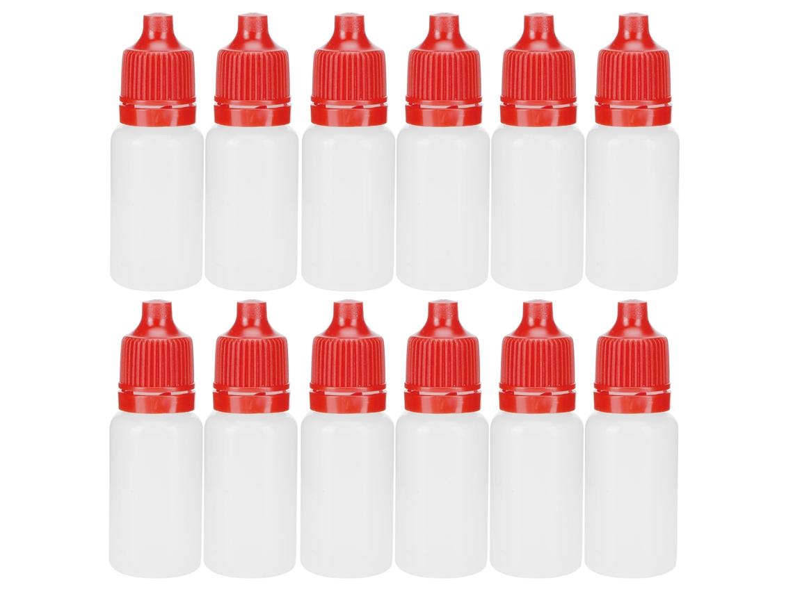 Garrafa de Colírio de 10ml, Vazia, com Tampa