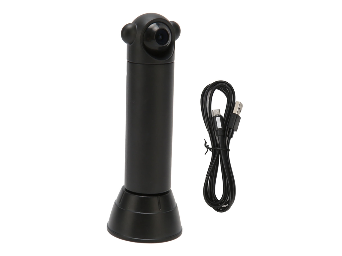 Câmera De Segurança Mini Wifi Sem Fio 1080p Visão Noturna Rotação 180° Para Casa