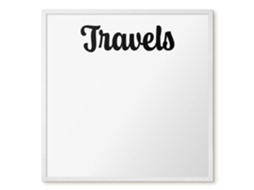 Magnetic Board For Wall Travels For The Bedroom Espelharte (50x50 Cm)