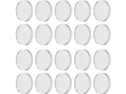 Conjunto De 40 Protetores Borracha Antiaderentes 25 Mm X 3 Para Mesas