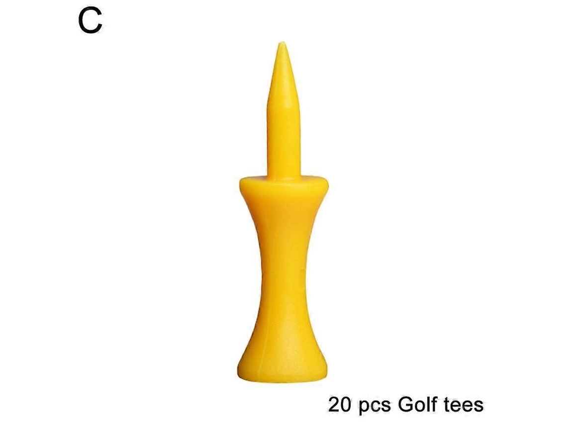 Lurelia Acessório Golfe Tacos De Golfe De Plástico, Modelo Castle, Todas As Cores E Tamanhos, 20 Peças/saco, Perfeito