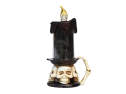 Vela Halloween Com Led Iluminação Decorativa