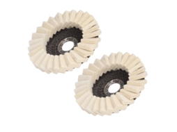 Laxiscreed Roda De Felt De Lã Para Polimento Rotary Com Design Ondulado