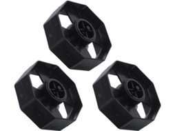 Dispensador de Fita Adesiva Merryhapy Rolo para Mesa e Casa, Conjunto de 3 unidades, Rolo Em Core