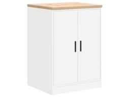 Garage Storage Cabinet, Garage Storage Cabinets Vidaxl Branco Madeira De Pinho (60 X 51 X 85 Cm)