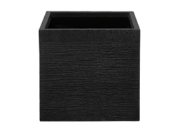 Vaso BELIANI Paros de Fibra de argila Preto 40x40x38