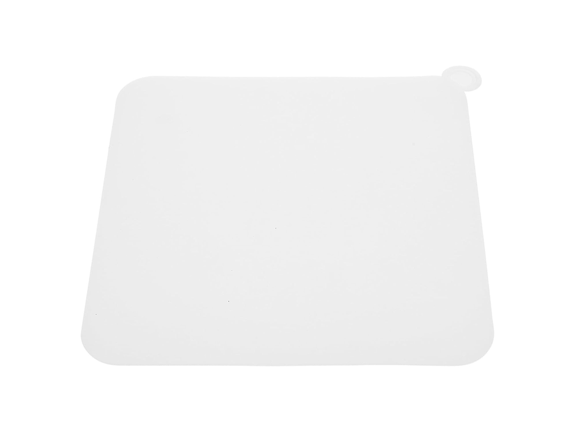 Tampa Quadrada De Silicone Branca Para Ralo De Chão, Ideal Para Evitar Odores |