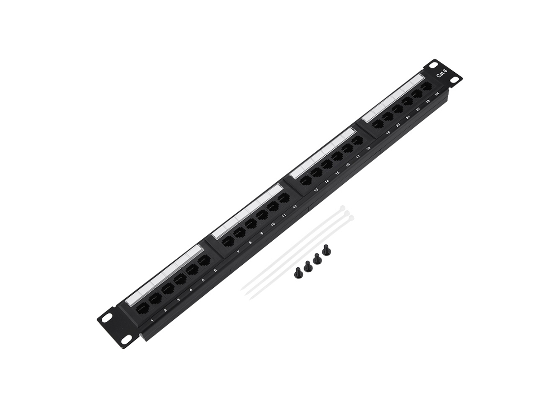 Painel de Parche LAXISCREED 19 Polegadas Cat6 de Alta Velocidade