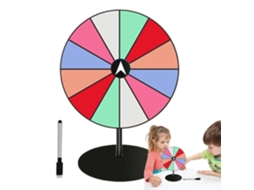 Roleta De Prêmios Com Suporte, Roda Da Sorte, Roleta De Mesa Com 12 Slots