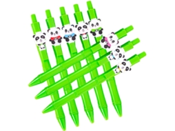 Conjunto De 8 Canetas Em Gel Panda Para Meninos E Meninas, Escrita,