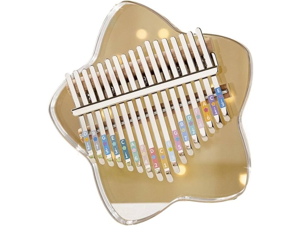 Kalimba, Um Piano De Polegar Com 17 Teclas