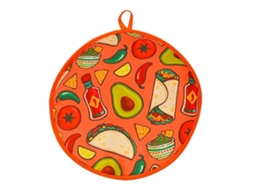 Bolsa Aquecedora De Tortilhas De 30 Cm E Suporte Para Pizza Mantém Os Alimentos Aquecidos, Tecido Reutilizável Para O Halloween.
