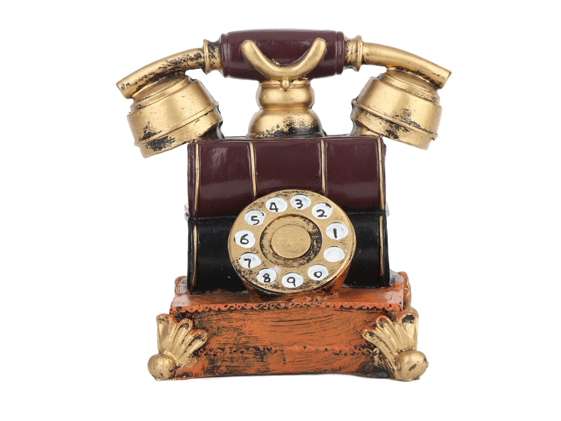 Modelo de Telefone Decorativo Retro Resina LAXISCREED
