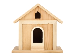 Casa de Pássaros de Madeira Diy