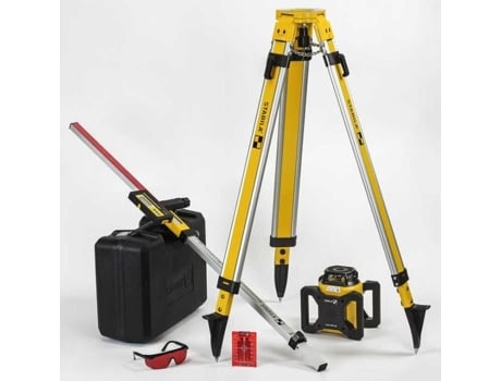 Laser Rotativo STABILA Lar 160 com Tripé de Construção Bst-S Lâmina de Nivelamento Nl 19241