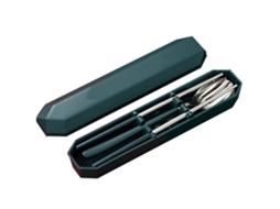 Conjunto de Talheres Portátil em Aço Inoxidável 3 Peças Seguro para Máquina de Lavar Louça NEVEANCE