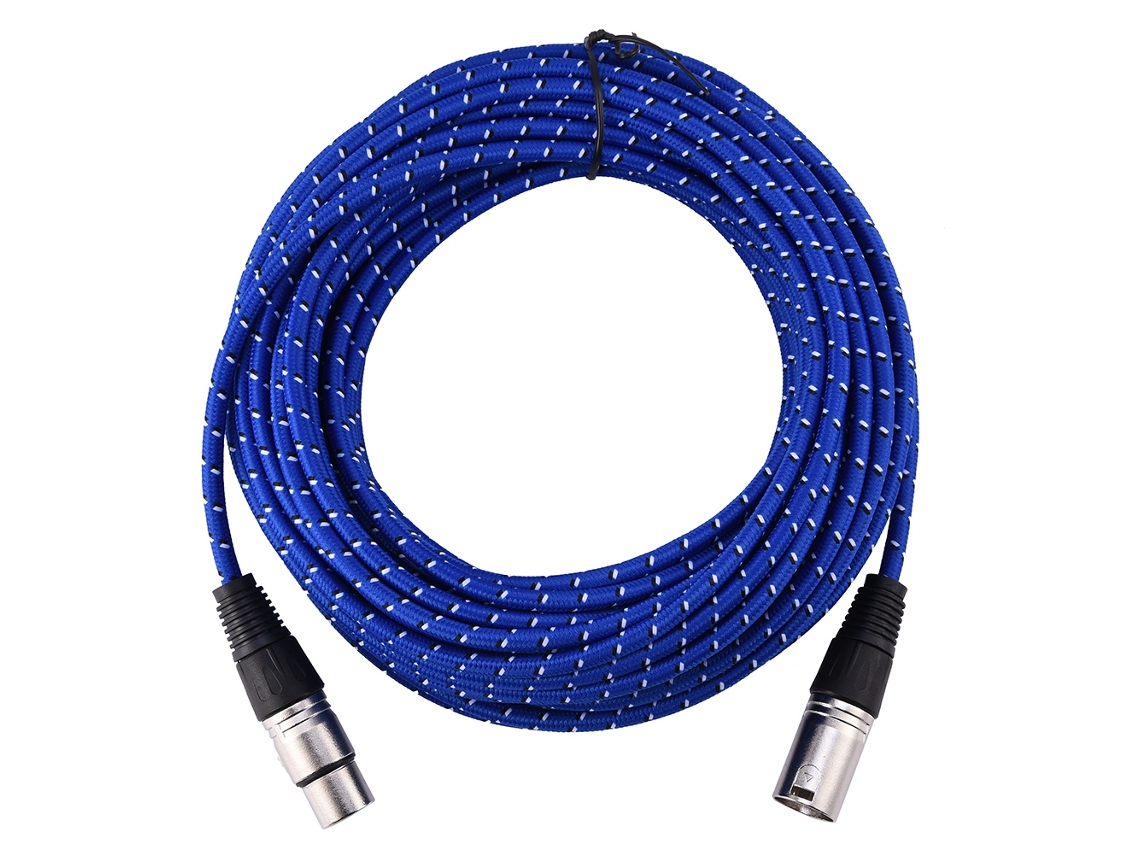 Cabo Extensão Áudio LAXISCREED Xlr 3 Pinos 15m Tecido