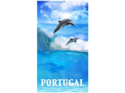 Toalha De Praia Microfibra Golfinhos Portugal