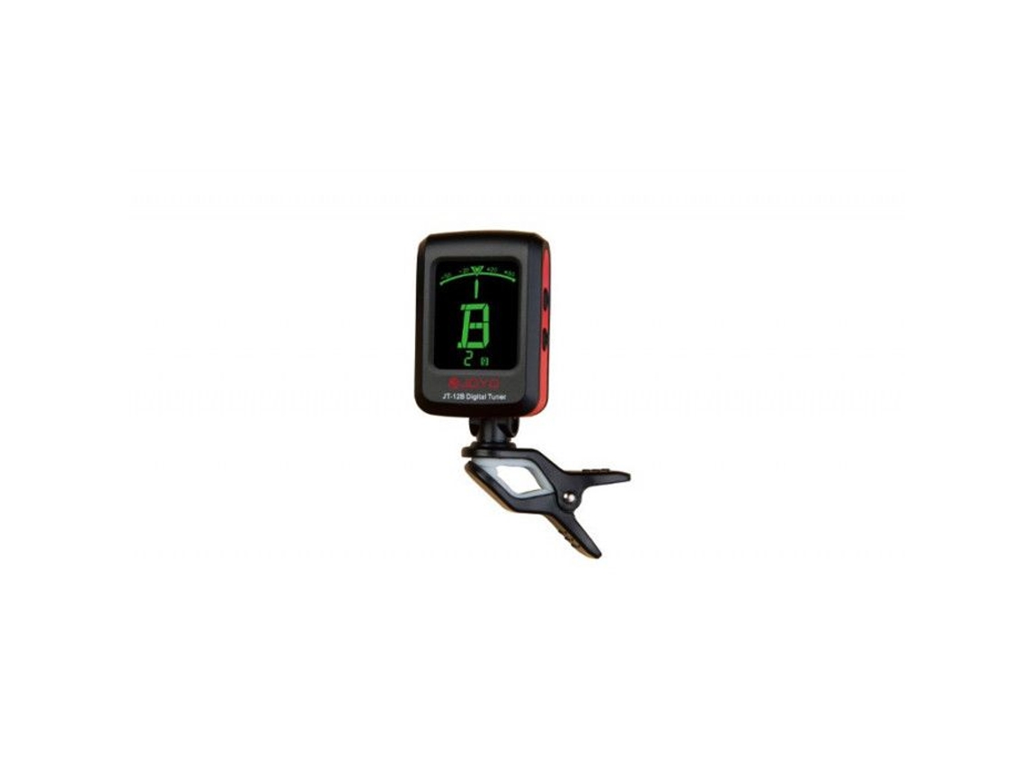 Afinador automático ultracompacto Joyo JT 12B com 5 modos de afinação e display monocromático
