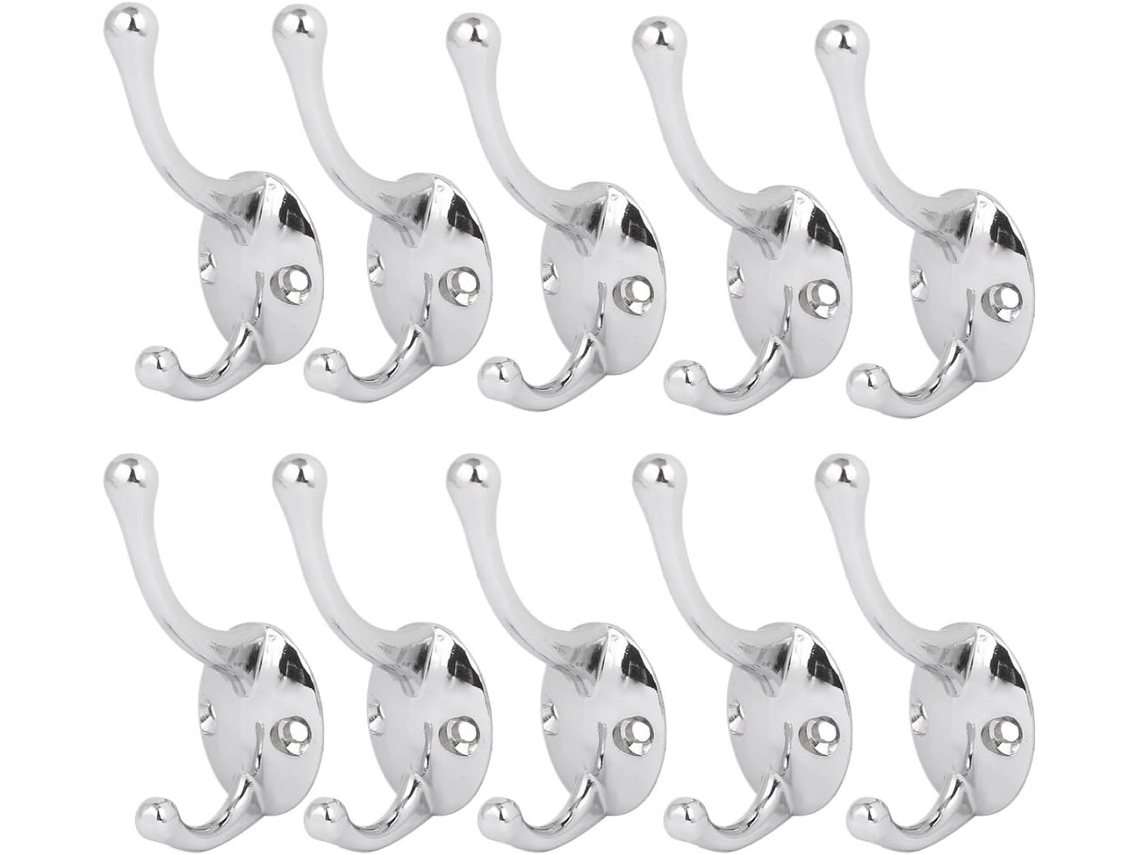 Pin de vidro para publicidade, aço inox, 12mm x 25mm, 2 unidades
