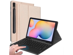 Lurelia Teclado Touchpad Bluetooth, Sem Fio, Touchpad, Cor Azul Para Tablet, Laptop, Ipad/ios