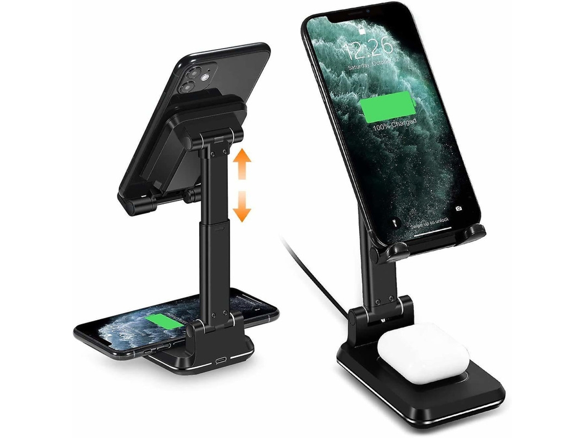 Carregador Sem Fio Qi Para Samsung Yizhood Preto