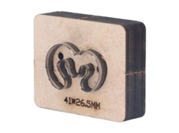 Laxiscreed Ferramenta De Perfuração E Corte Para Couro, Madeira E Borracha, Shape No. 3