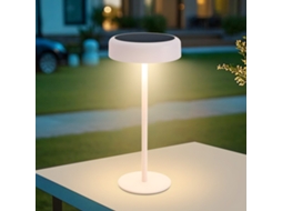 Nettlife Candeeiro De Secretária Com Bateria Solar, Sem Fios Led 3600 Mah Recarregável Com Controlo De Toque E Bateria Usb, Ip44, 30 Cm