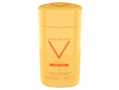 Triangirl Feel Active Sabor Limón 60 Comprimidos Chupables Ordesa