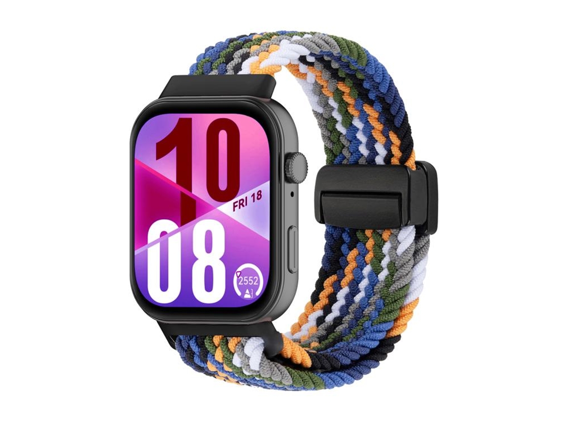 Bracelete para Huawei Watch Fit 4 / Fit 4 Pro / Fit 3 trançado com fivela magnética cor Z