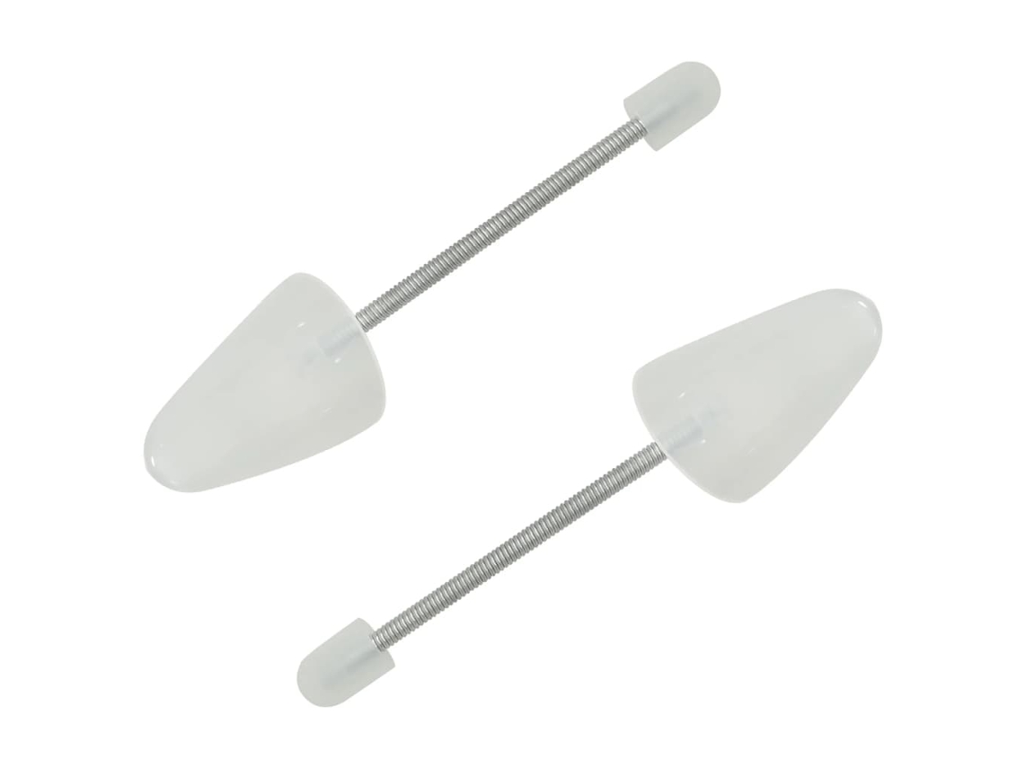 Tensores de Calçado 5 Pares Eu 35 38 Plástico Branco MAISON EXCLUSIVE
