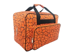 Bolsa para Costura, Universal de Lona, ​​capa Protetora Acolchoada e Portátil com Bolso Máquina Costura (laranja) AQUAFORGE (1 Unidade)