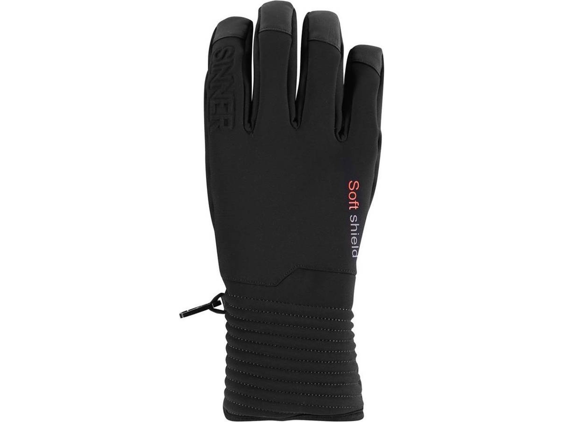 Luvas para Homem SINNER Lavas Ski Mont Preto para Esqui (XS)