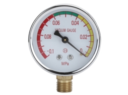 Medidor Regulador de Vácuo Primerox para Ordenha Rosca G1/4 Aço Inoxidável 0.1mpa