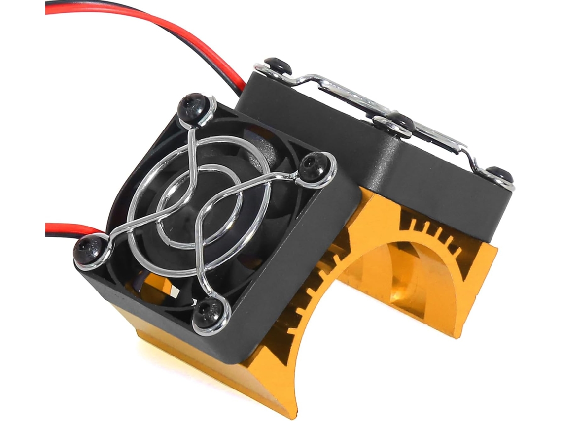 Dissipador De Calor Com Duas Ventoinhas Para Motores De Controle Remoto 1/8, Modelos 4074, 4274 E 1515