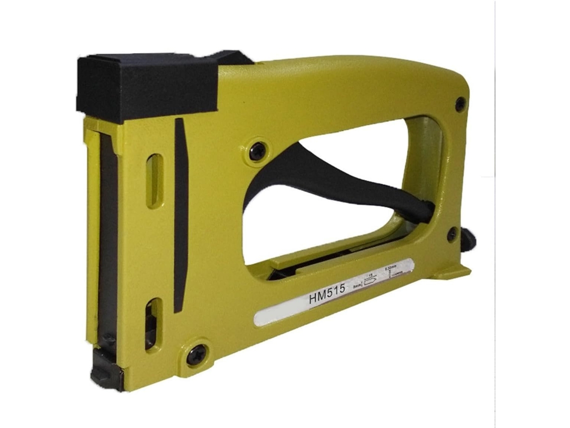 Lurelia, Grampeador Manual, Metal, Amarelo, Para Molduras
