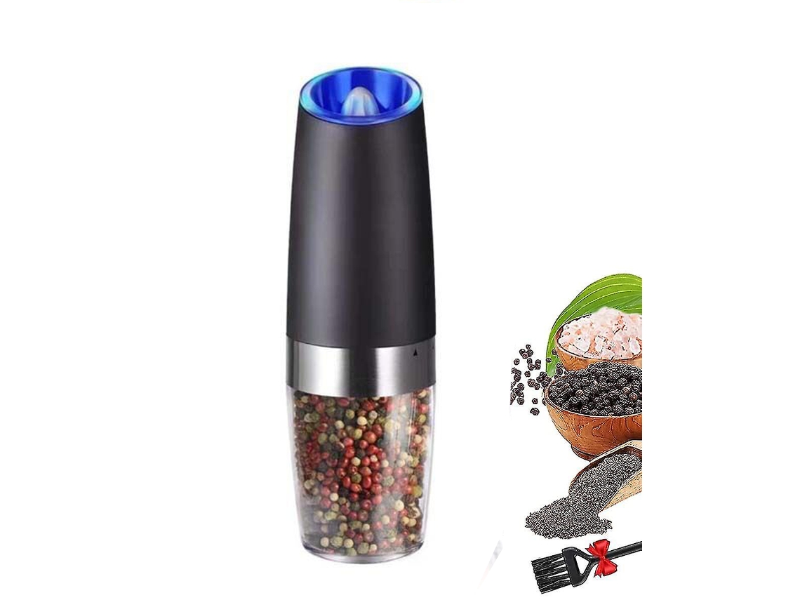 Conjunto De Moinhos Elétricos De Sal E Pimenta, Moinho Automático De Sal E Pimenta, Funciona A Bateria