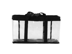 Bolsa Organizadora De Ferramentas Em Pvc Transparente Com Zíper, À Prova De Poeira, Grande Capacidade, Para Manutenção, 38 X 15 X 21 Cm. Aquaforge